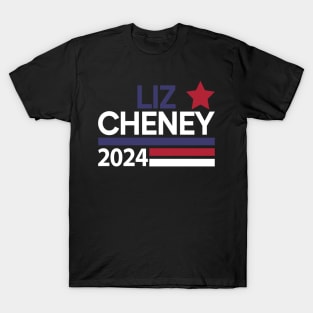 Liz Cheney for President 2024 USA Election Liz 24 T-Shirt